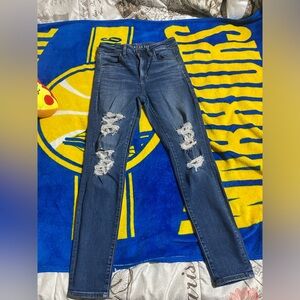 American Eagle HI-Rise jeggings size 8